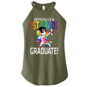 Ly A 1St Grade Graduate Unicorn Cute Gift Women's Perfect Tri Rocker Tank