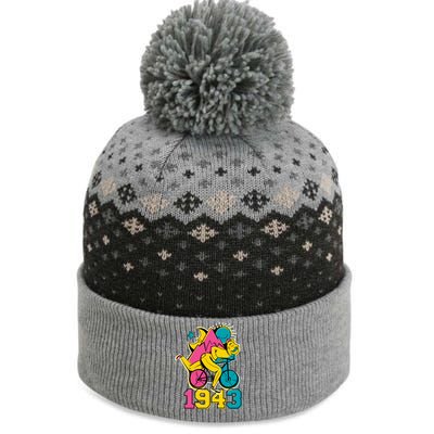 Lsd Acid 1943 Hofn Bicycle Day Psychedelic Trip Lysergic Cute Gift The Baniff Cuffed Pom Beanie