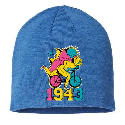 Lsd Acid 1943 Hofn Bicycle Day Psychedelic Trip Lysergic Cute Gift Sustainable Beanie