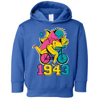 Lsd Acid 1943 Hofn Bicycle Day Psychedelic Trip Lysergic Cute Gift Toddler Hoodie