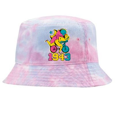 Lsd Acid 1943 Hofn Bicycle Day Psychedelic Trip Lysergic Cute Gift Tie-Dyed Bucket Hat