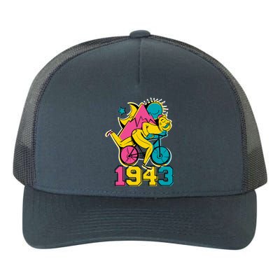 Lsd Acid 1943 Hofn Bicycle Day Psychedelic Trip Lysergic Cute Gift Yupoong Adult 5-Panel Trucker Hat