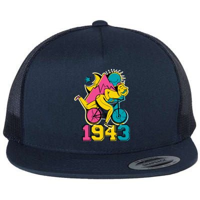 Lsd Acid 1943 Hofn Bicycle Day Psychedelic Trip Lysergic Cute Gift Flat Bill Trucker Hat