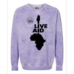 Live Aid 1985 Colorblast Crewneck Sweatshirt