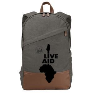 Live Aid 1985 Cotton Canvas Backpack