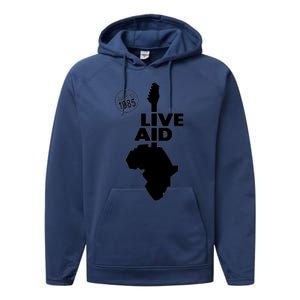 Live Aid 1985 Performance Fleece Hoodie