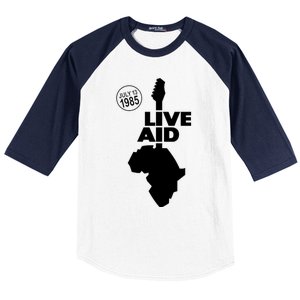 Live Aid 1985 Baseball Sleeve Shirt