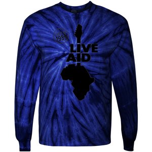 Live Aid 1985 Tie-Dye Long Sleeve Shirt