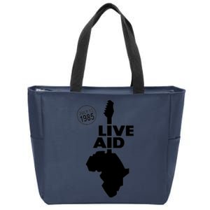 Live Aid 1985 Zip Tote Bag