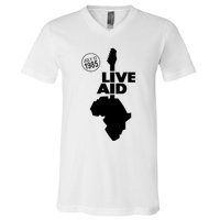 Live Aid 1985 V-Neck T-Shirt