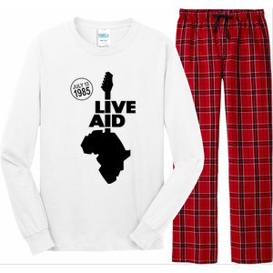 Live Aid 1985 Long Sleeve Pajama Set