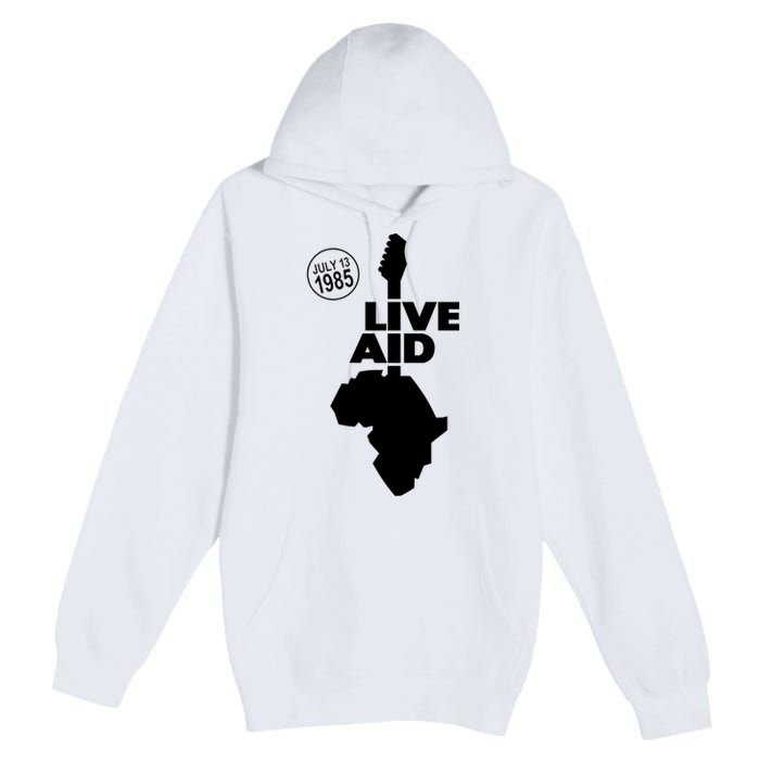 Live Aid 1985 Premium Pullover Hoodie