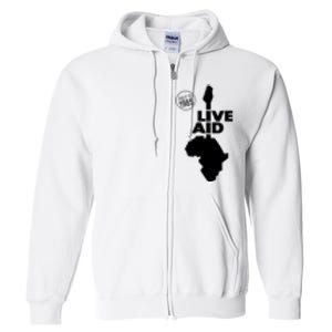 Live Aid 1985 Full Zip Hoodie