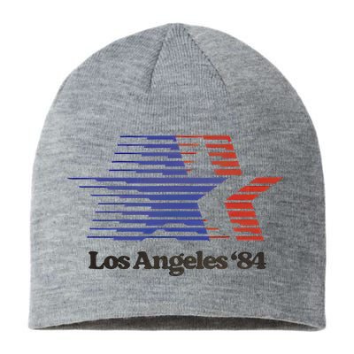 Los Angeles 84 Nostalgic La Retro Vintage Sustainable Beanie