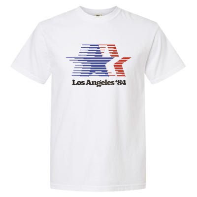 Los Angeles 84 Nostalgic La Retro Vintage Garment-Dyed Heavyweight T-Shirt