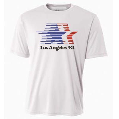 Los Angeles 84 Nostalgic La Retro Vintage Cooling Performance Crew T-Shirt