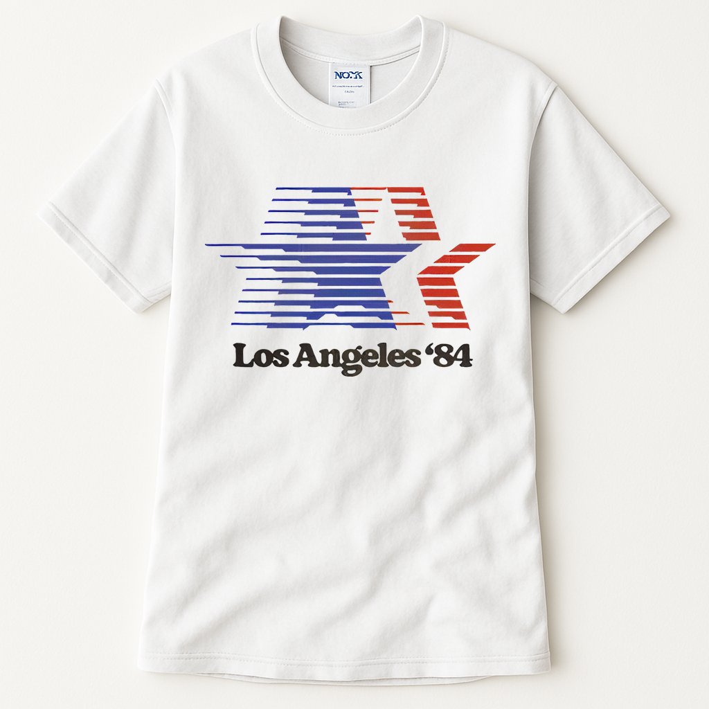 Los Angeles 84 Nostalgic La Retro Vintage Tall T-Shirt