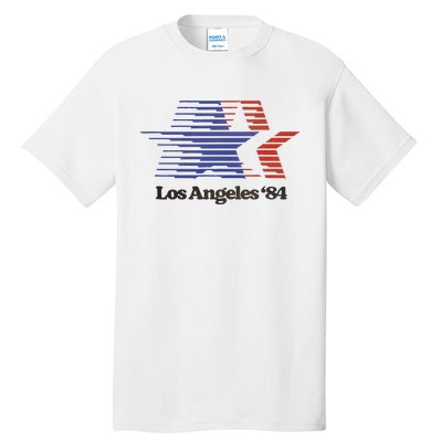 Los Angeles 84 Nostalgic La Retro Vintage Tall T-Shirt