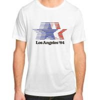 Los Angeles 84 Nostalgic La Retro Vintage Adult ChromaSoft Performance T-Shirt