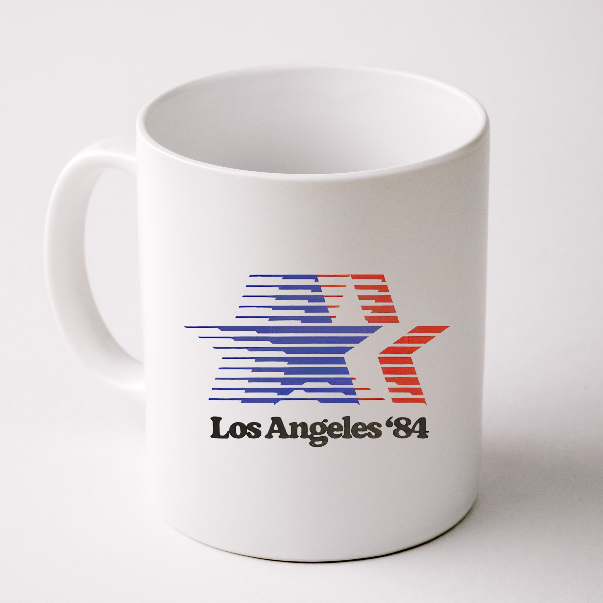 Los Angeles 84 Nostalgic La Retro Vintage Mug