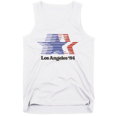 Los Angeles 84 Nostalgic La Retro Vintage Tank Top