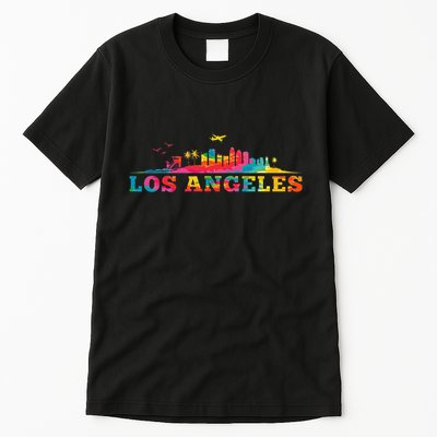 Los Angeles Apparel La Los Angeles Tie Dye Tall T-Shirt