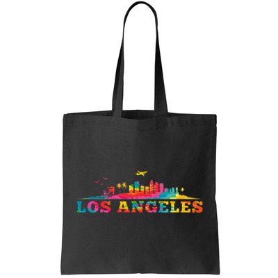 Los Angeles Apparel La Los Angeles Tie Dye Tote Bag