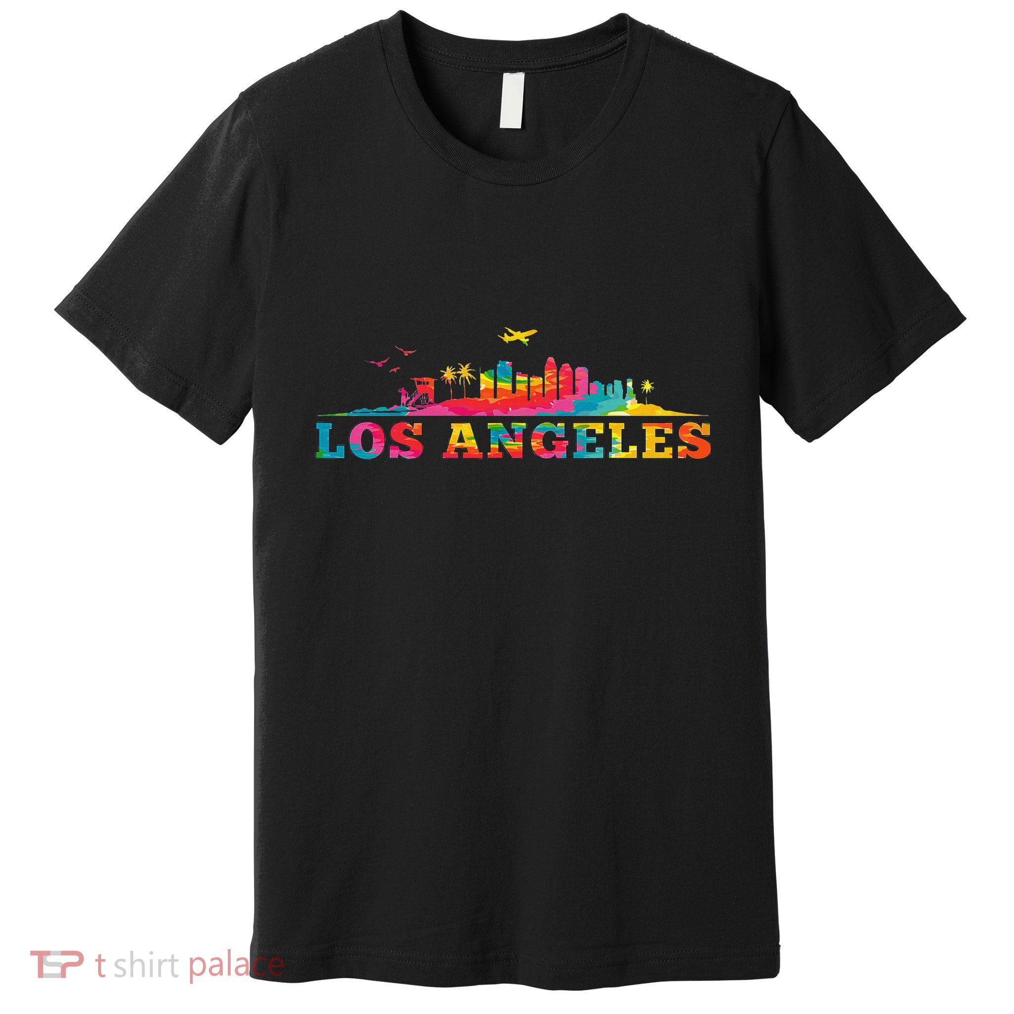 Los Angeles Apparel La Los Angeles Tie Dye Premium T-Shirt