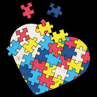 Love Autism Awareness Puzzle Pieces Gift Design Idea Great Gift Impact Tech Backpack