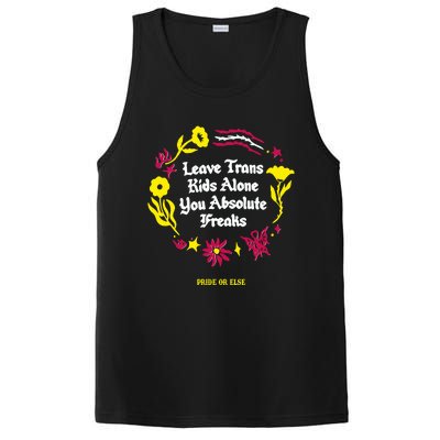 Leave Alone Absolute Freaks Floral PosiCharge Competitor Tank