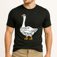 Look At All Those Chickens Goose Meme Cooling Performance Crew T-Shirt