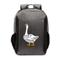 Look At All Those Chickens Goose Meme Vector Backpack