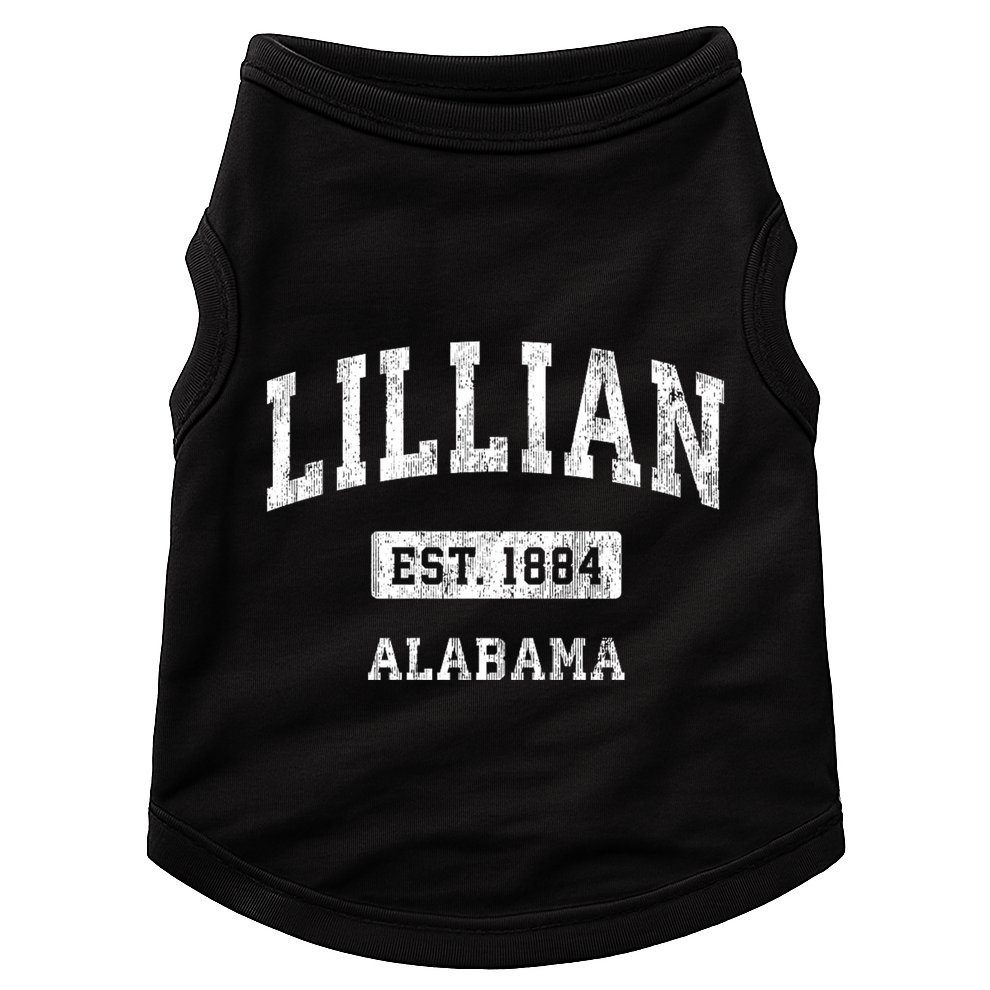 Lillian Alabama Al Vintage Sports Established Doggie Tank