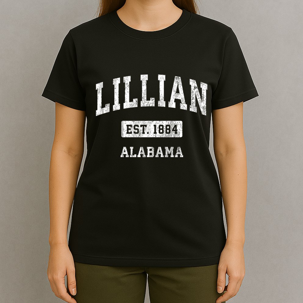 Lillian Alabama Al Vintage Sports Established T-Shirt