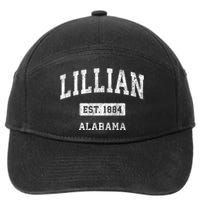 Lillian Alabama Al Vintage Sports Established 7-Panel Snapback Hat