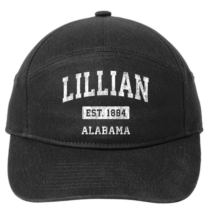 Lillian Alabama Al Vintage Sports Established 7-Panel Snapback Hat