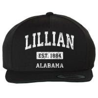 Lillian Alabama Al Vintage Sports Established Wool Snapback Cap