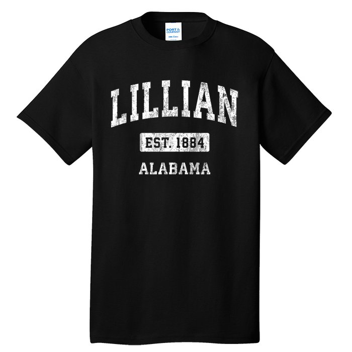 Lillian Alabama Al Vintage Sports Established Tall T-Shirt