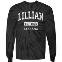 Lillian Alabama Al Vintage Sports Established Tie-Dye Long Sleeve Shirt