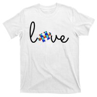 Love Autism Awareness Puzzle Piece T-Shirt