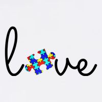 Love Autism Awareness Puzzle Piece Premium T-Shirt