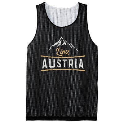 Linz Austria Austrian Mesh Reversible Basketball Jersey Tank