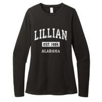 Lillian Alabama Al Vintage Sports Established Womens CVC Long Sleeve Shirt