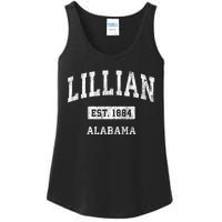 Lillian Alabama Al Vintage Sports Established Ladies Essential Tank