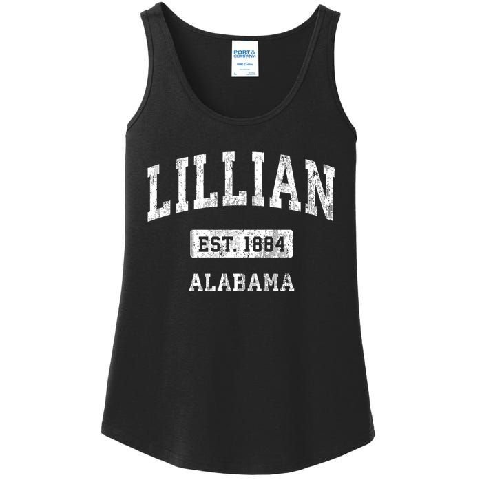 Lillian Alabama Al Vintage Sports Established Ladies Essential Tank