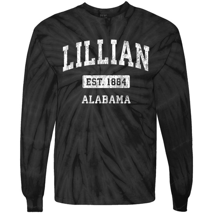 Lillian Alabama Al Vintage Sports Established Tie-Dye Long Sleeve Shirt