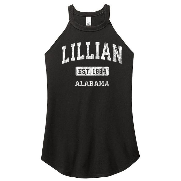 Lillian Alabama Al Vintage Sports Established Women's Perfect Tri Rocker Tank