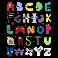 Lore Alphabet A To Z Letter Hi For And Flat Bill Trucker Hat