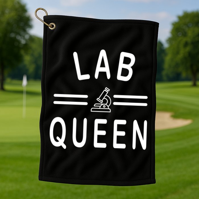 Lab Queen Golf Towel