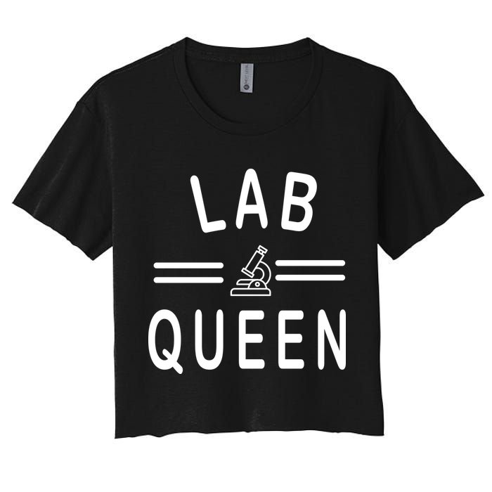 Lab Queen Women's Crop Top Tee